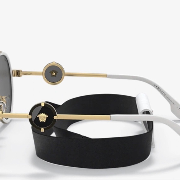 Authentic Versace Aviator Shade with Strap - Picture 3 of 3